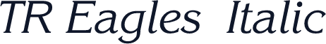 TR Eagles  Italic