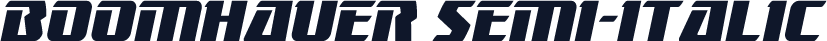 Boomhauer Semi-Italic