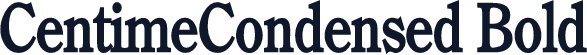CentimeCondensed Bold