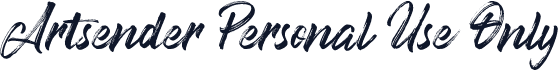 Artsender Personal Use Only