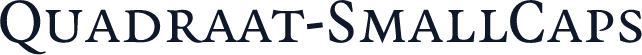 Quadraat-SmallCaps