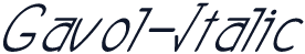 Gavol-Italic
