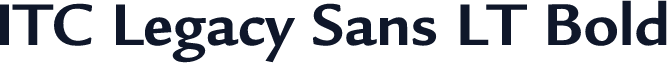 ITC Legacy Sans LT Bold