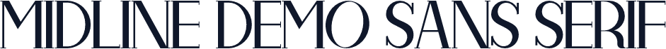 Midline Demo Sans Serif
