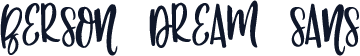 Berson Dream Sans