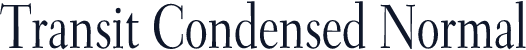 Transit Condensed Normal