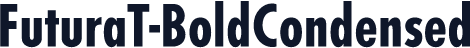 FuturaT-BoldCondensed