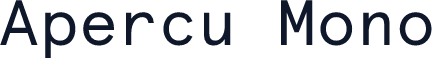 Apercu Mono