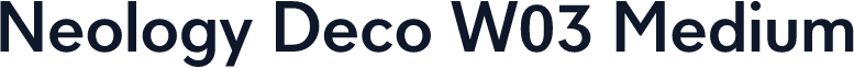Neology Deco W03 Medium