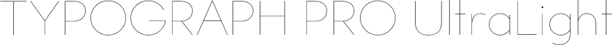 TYPOGRAPH PRO UltraLight