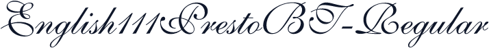 English111PrestoBT-Regular