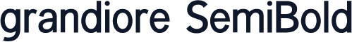 grandiore SemiBold