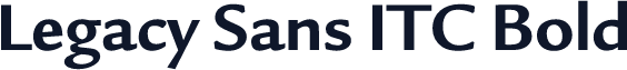 Legacy Sans ITC Bold