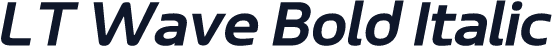 LT Wave Bold Italic
