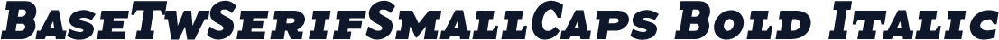 BaseTwSerifSmallCaps Bold Italic
