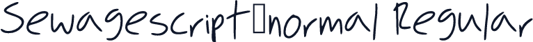 Sewagescript_normal Regular