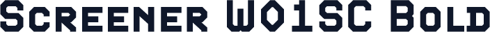 Screener W01SC Bold