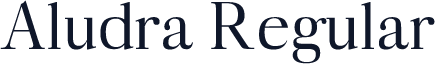 Aludra Regular