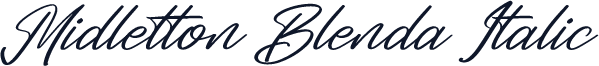Midletton Blenda Italic