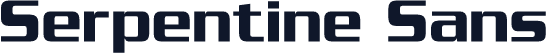 Serpentine Sans