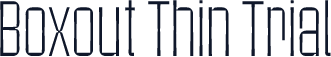Boxout Thin Trial