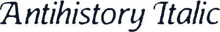 Antihistory Italic