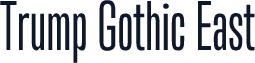Trump Gothic East