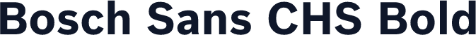 Bosch Sans CHS Bold