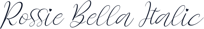 Rossie Bella Italic