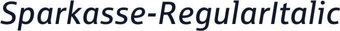 Sparkasse-RegularItalic