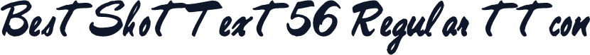 BestShotText56 Regular ttcon