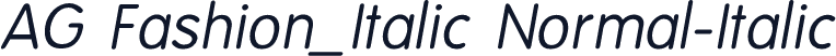 AG Fashion_Italic Normal-Italic