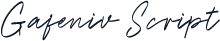 Gafeniv Script