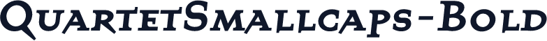 QuartetSmallcaps-Bold