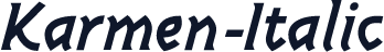Karmen-Italic