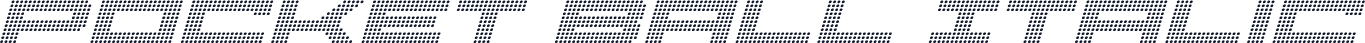 Pocket Ball Italic