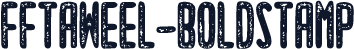 FFTaweel-BoldStamp
