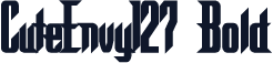 CuteEnvy127 Bold