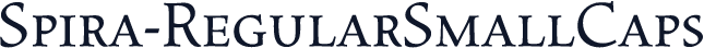 Spira-RegularSmallCaps