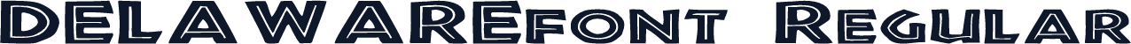 DELAWAREfont Regular