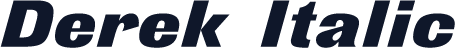 Derek Italic