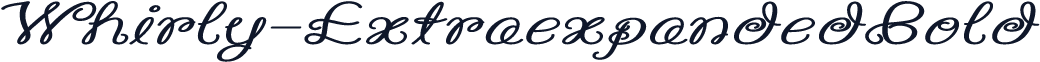 Whirly-ExtraexpandedBold