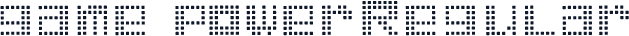 game powerRegular