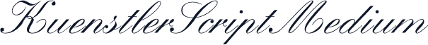 KuenstlerScriptMedium
