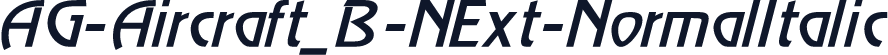 AG-Aircraft_B-NExt-NormalItalic