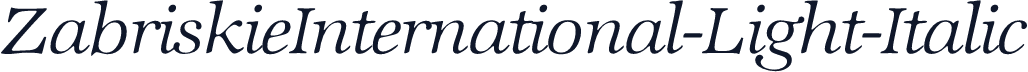 ZabriskieInternational-Light-Italic