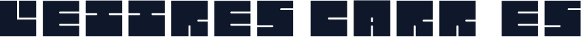 lettres carrées