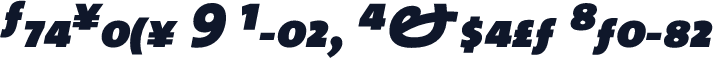 TheSans 9 Black Expert Italic