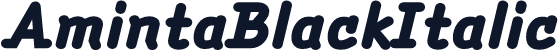 AmintaBlackItalic