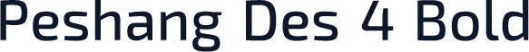 Peshang Des 4 Bold